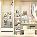 Magnetic Acrylic Clear Shoe Boxes 360 Transparent Stackable Sneaker Storage & Organizer Box, Professional Shoe Display Case & Multipurpose Storage Bin for Closet (10pcs)