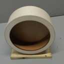 Allazone Hamster Wooden Running Wheel, Wooden Small Pets Exercise Wheel, Running Spinner Wheel Play Toy for Rat Gerbil Mice Chinchillas Hedgehogs Guinea Pigs, S