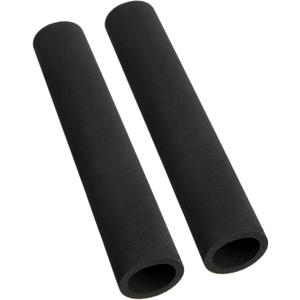 YXQ 2Pcs Foam Tubing 17mm ID 26mm OD 195mm Length rubber Foam Pad Grip for fitness equipment Support Handle /Pipe Insulation ,Black