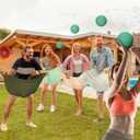 4 Sets Baby Shower Games Bridal Shower Games Funny Activities Balls Included Funniest Game for Boy or Girl How Many Plushies Can You Catch in Your Diaper(Sage Green)