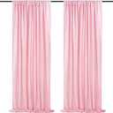 Pink Sequin Backdrop Curtains 2ftx8ft Pink Party Backdrop 2 Panels Valentine's Day Baby Shower Photo Backdrop Party Backdrop Curtain
