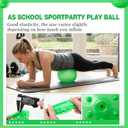 Jerify Knobby Balls Bouncy Spiky Sensory Ball Bulk Soft Inflatable Massage Stress Plastic Toy for School Party Play Indoor Outdoor
