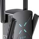 2026 WiFi Extender Signal Booster, 10X Faster WiFi 6 Extender, 18899 sq.ft. Internet Repeater for Home, Dual-Band Network Extender, Wireless Router Signal Amplifier w/Gigabit Ethernet Port, Easy Setup