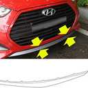 Automotiveapple Hyundai Motors OEM Genuine 865802V500 Front Bumper Lip Lower UNPAINTED 1-pc for 2013~2015 Hyundai Veloster Turbo