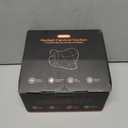 3s Heated Neck Stretcher for Pain Relief, Graphene Heating Pad, Odorless Neck Cloud Cervical Traction Device Chiropractic Pillow for Shoulder, Christmas Gifts for Women, Men, Mom, Dad (Gray)