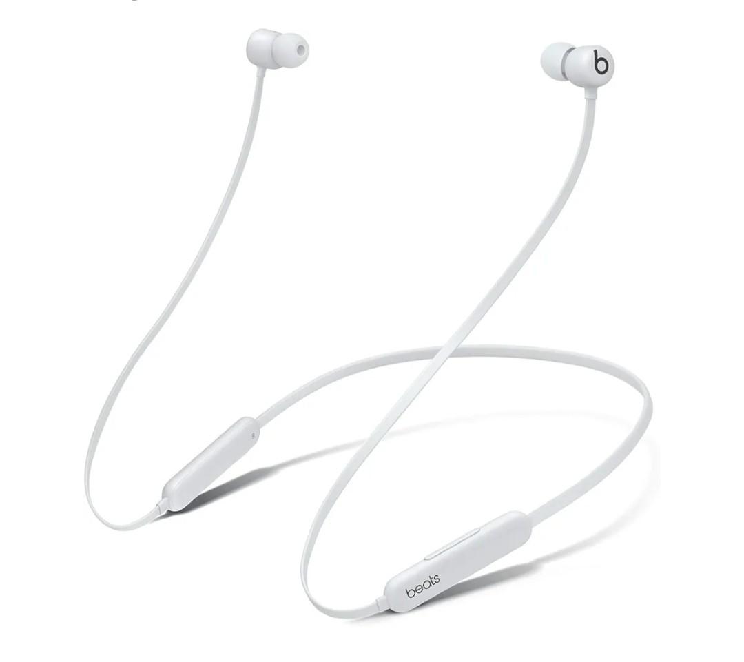 Beats Flex Wireless Earbuds - Apple W1 Headphone Chip, Magnetic Earphones, Class 1 Bluetooth, 12 Hours of Listening Time, Built-in Microphone - Smoke Gray