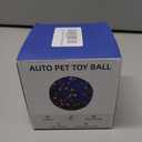 Interactive Dog Toys Dog Balls Activated Automatic Rolling Ball for Puppy Small Medium Dogs Smart Jumping Automatic Moving Bouncing and Rotating Ball Vibrating Keep Them Busy (White)