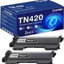 TN420 Black Toner Cartridge 2 Pack Replacement for TN-420 TN 420 Compatible with Brother HL-2270DW HL-2280DW HL-2230 HL-2240 MFC-7360N MFC-7860DW DCP-7065DN Intellifax 2840 2940 Printer, Color: TN420-2PK