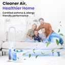 TP04 Replacement Filter | 360 Combi Glass HEPA & Activated Carbon Filter | Compatible with Dyson HP04, TP04, DP04, TP05, DP05 Air Purifi-er | Perfect Fit & Reliable | Easy to Install