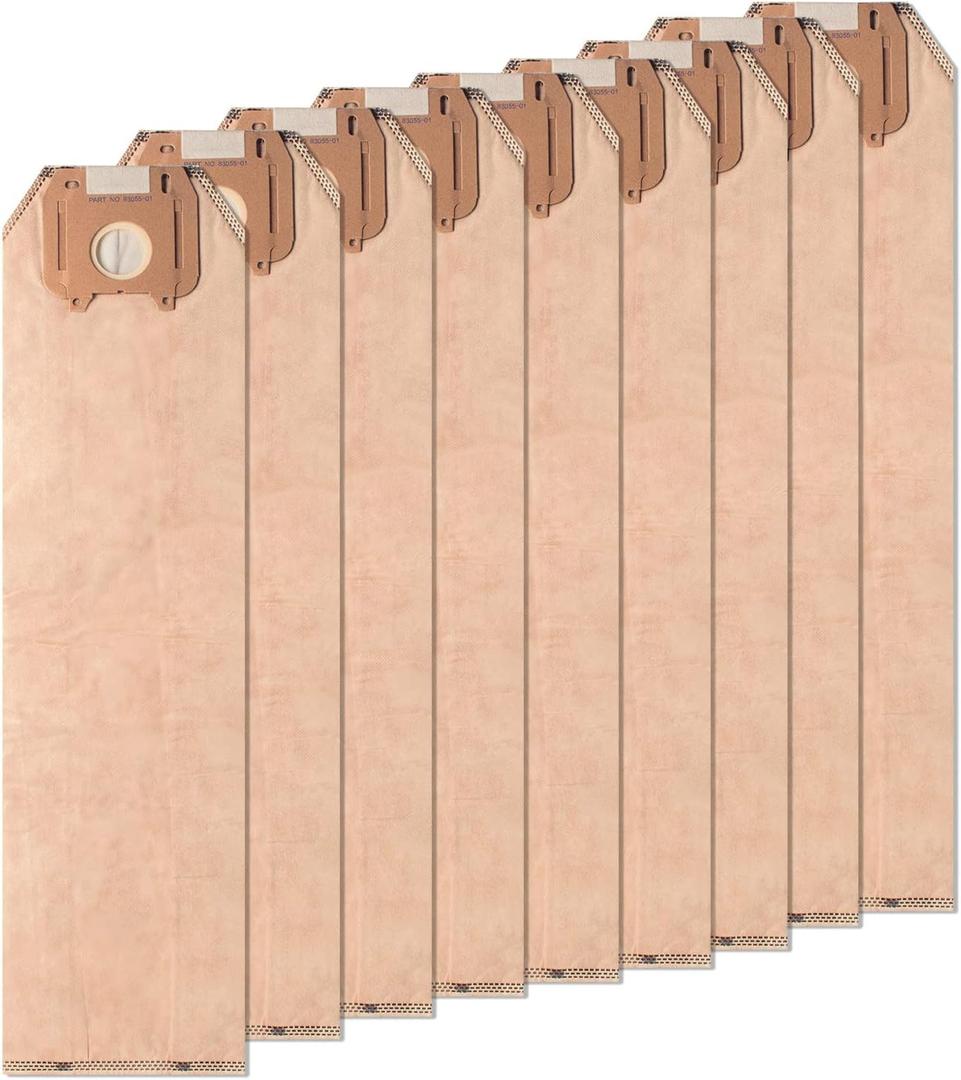 9 Pack Type LW HEPA Vacuum Cleaner Bags Replacement for Oreck Magnesium Upright Vacuum LWPK6OH LWPK25OH LWPK3OH