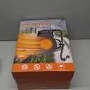 Electric Greenhouse Heater with Thermostat - 1500W Stainless Steel Outdoor Fan Heater, Fast Heating, Overheat Protection, Heating for Garage, Flower Room, Grow Tent