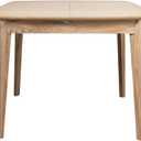 Bloomingville Rubberwood and Ash Wood Butterfly Leaf Dining Table, Natural