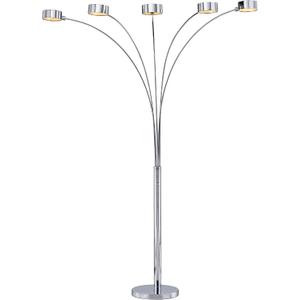 Artiva USA 88" Micah Arched Floor Lamp with Dimmer