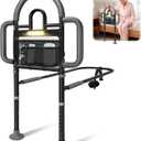 Bed Rails for Elderly Adults, 400lbs Load with Motion Sensor Light
ASTM Approved, 3-Sided Handle & Large Non-Slip Feet, Safety for Seniors, Adjustable Height Fits 14.57"-20.67" Bed Frame