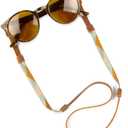 Beaded Glasses Strap - Handmade Multi-Colored Beaded Sunglasses Strap - Cute & Sturdy Eye Glasses Holders Around Neck