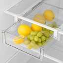 Large Fridge Drawer Organizer 14in-20in Upgradation Refrigerator Undershelf Drawer, Extra-Deep Storage Deli Meat, Cheese, Eggs, Fruit, Vegetable