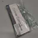 GUUKIN Sink Protectors for Kitchen sink, 13 5/8" x 11 5/8" Folding Non-slip Silicone Mat Grid for Bottom of Farmhouse Stainless Steel Porcelain Sink with 3 Reserved Holes