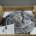 Ceiling Fans with Lights,360 Rotating Oscillating Ceiling Fan,Modern Led Dimmable Mute Ceiling Fans with Remote Control for Bedroom and etc.(6 Gears,Black)