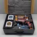 Squad Hero Rechargeable Laser Tag 360 Sensors + LCDs - Set of 4 - Easter Gift Ideas for Kids Teens and Adults Boys & Girls Family Fun - Cool Teenage Lazer Group Activity, Teen Gifts Ages 8+ Year Old