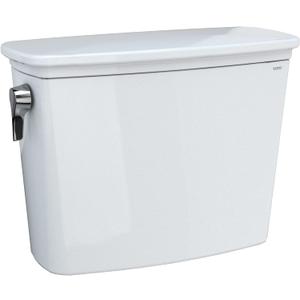 TOTO Drake Transitional 1.28 GPF Toilet Tank with WASHLET+ Auto Flush Compatibility, Cotton White - ST786EA#01