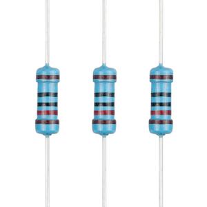 100pcs 120 ohm Resistor 1/2w (0.5Watt) 1% Tolerance Metal Film Fixed Resistor, Multiple Values of Resistance Optional