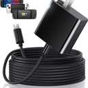 65W USB C Fast Charger for Steam Deck, Nintendo Switch 2 & ROG Ally - MENEEA PD3.0 Foldable AC Adapter with 10FT Cable,for TV Dock/Switch 2 Charger - Consoles for PlayStation Systems