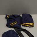 Wizland 6Pcs Police Costume for GirlsKid Cop Uniform Outfit, Halloween Career Day Dress Up Costume with Complete accessories (XL(12-14Y))