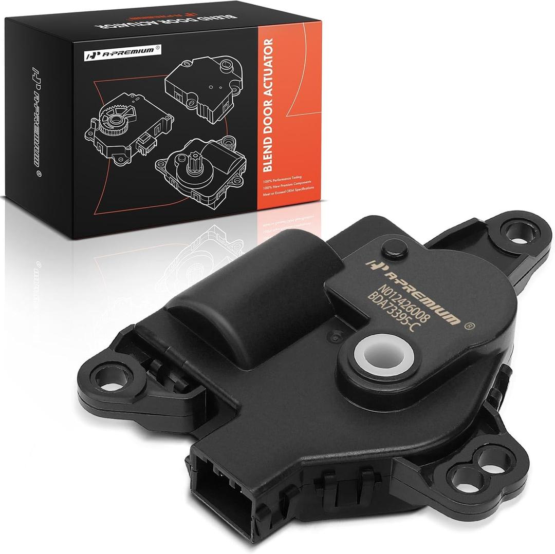 A-Premium HVAC Heater Blend Door Actuator Compatible with Hyundai Elantra 2011-2016, Elantra GT 2013-2017, Sonata 2011-2014 & Kia Optima, Forte, Forte Koup, Forte5, Sedona, Cadenza, Sorento, Blend