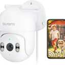 blurams 2K Outdoor Camera Wired, 5GHz/2.4GHz WiFi Cameras for Home Security Outside with 360° PTZ, Color Night Vision, Motion Detection Tracking, TwoWay Audio, IP66 Weatherproof, Works with Alexa