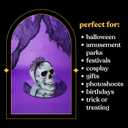 4 x Needzo Halloween 2025 Spiderweb Fascinator Headband, Costume and Party Accessories, 6 Inches Tall x 5.62 Inches Wide