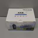 KKB 4G LTE Cellular Security Camera Magnetic, No WiFi Security Cameras Indoor Built-in SIM, 2K Wireless Outdoor Off-Grid Battery Camera Without Internet, AI Detection, Color Night Vision, 2-Way Audio (White)