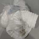 Smiry Couch Cover for Dogs Washable, Non Slip Fuzzy Pet Couch Covers for 3 Cushion Sofa Pet Friendly, Thick Soft Sofa Slipcovers Cushion Protector (White, 27.6" x 82.7")