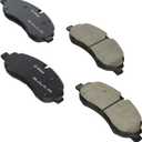 BOSCH BC1774 QuietCast Premium Ceramic Disc Brake Pad Set - Compatible with Select Ford Transit-150, Transit-250, Transit-350, Transit-350 HD; FRONT