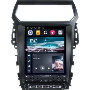 12.1" Car Radio for Ford Explorer 2013-2018 CarPlay Android Auto | 8 Core, 6+128GB, Ford Explorer Touch Screen Build in EQ,DSP,Bluetooth,FM,AM,Backup Camera,SWC,WiFi,GPS.
