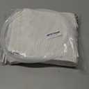 28 Inch Christmas Tree Collar White Plush Faux Fur with Crossed Diamond Pattern, Soft Boho Xmas Tree Ring Beige Tree Skirt for Christmas Artificial Trees Holiday Party Home Decor