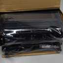 3-Tier Metal Plant Stand, Heavy Duty Waterproof Indoor Outdoor Stackable Shelf, Tall Flower Pot Holder & Display Rack for Garden, Black