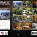 Great Smoky Mountains Calendar 2026 Tennessee Blue Ridge Monthly Wall Calender 12 Month | American Made In The USA