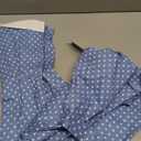 Women 50s Vintage Polka Dot Halter Cocktail Swing Dress with Pockets Notch Lapel 1950s Retro Rockabilly Prom Dresses 60s 50's Style Audrey Hepburn Dress Fit Flared A Line Pin Up Dresses Halter-Blue, Small