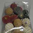 24 Pcs Velvet Christmas Ornaments Balls 2.36 Inches Flocked Burgundy Red Green Brown Velvet Hanging Ornaments for Christmas Tree Shatterproof Plastic Ball Decorations for Xmas Holiday Party