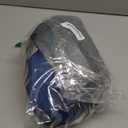 Kids Snorkel Mask Full Face, Snorkeling Gear for Kids 2-14 with Camera Mount, 180 Degree Panoramic View Snorkeling Set Anti-Fog Anti-Leak (Cyan Blue)