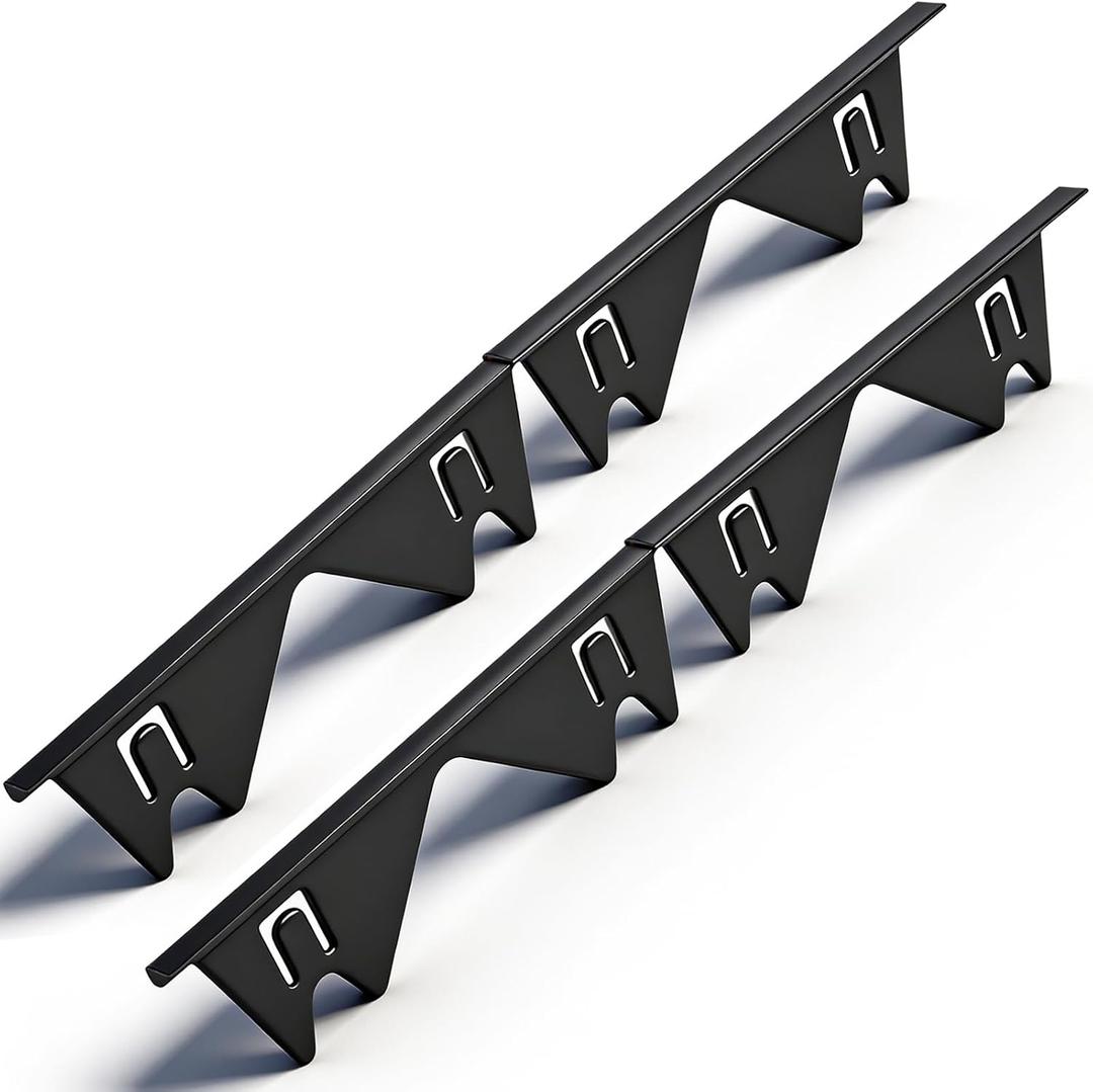 Stove Gap Covers Stainless Steel Black, 2 Pack Retractable Stove Gap Filler 13.8"-27.5", Heat Resistant Oven Side Gap Guards for Stove, Range & Countertop, Easy Clean Range Trim Kit, Fits 1-18mm Gaps