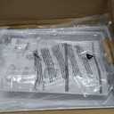 REALINN Under Sink Organizer, Height Adjustable Under Sink Organizers and Storage, 2 Tier Pull Out Drawer Cabinet Storage for Kitchen Bathroom, 1 Pack, White