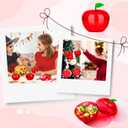 20pcs large Apple Shaped Plastic Candy Boxes  Fruit Shape Packaging Containers for graduation seasonChristmas, Wedding, Teacher Gifts, Party Favors, Treat Boxes for Holiday and Events (20)