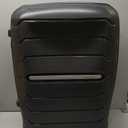 Samsonite Freeform 24-Inch Medium Luggage with Dual 360 Spinner Wheels - Checked Suitcase - TSA Lock, Airline-Approved - Durable Polypropylene Expandable Hardshell for Lightweight Travel - Black