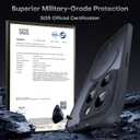 3 x TOCOL for iPhone 13 Pro Max Case, Full Camera Protection, Drop Protection, Compatible with Magsafe, Matte Phone Case for iPhone 13 Pro Max 6.7 inch (Matte Black)