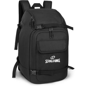 Spalding 50L Ski Boot Bag Backpack – Waterproof Durable Skiing and Snowboard Boot Bag for Travel, Fits Helmet, Boots, Skis & Gear Accessories, for Men & Women