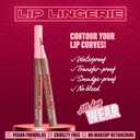 NYX PROFESSIONAL MAKEUP Lip Lingerie Liner Stain, Seamless Make Up with All-Day Color, Waterproof Stain Finish - Lip Lock (Taupe Brown)
