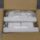 MANO 2pack Serving Trays for Party Divided Veggie Tray with Lid Sealed Sectioned Fruit Snack Serving box Vegetable Storage with 4 Compartments Snackle Box Charcuterie Container Fridge Organizer