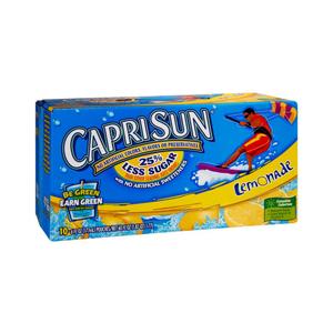 Capri Sun, Lemonade, 10pk (Pack of 4), Best Before: 17/JUL/2026