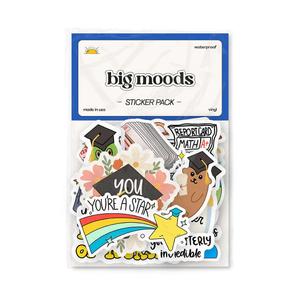 Big Moods Vinyl Stickers 27 Pieces